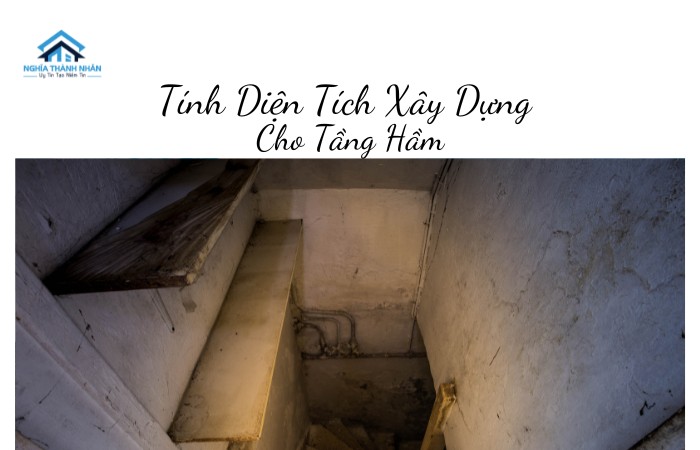 Tính diện tích xây dựng cho tầng hầm
