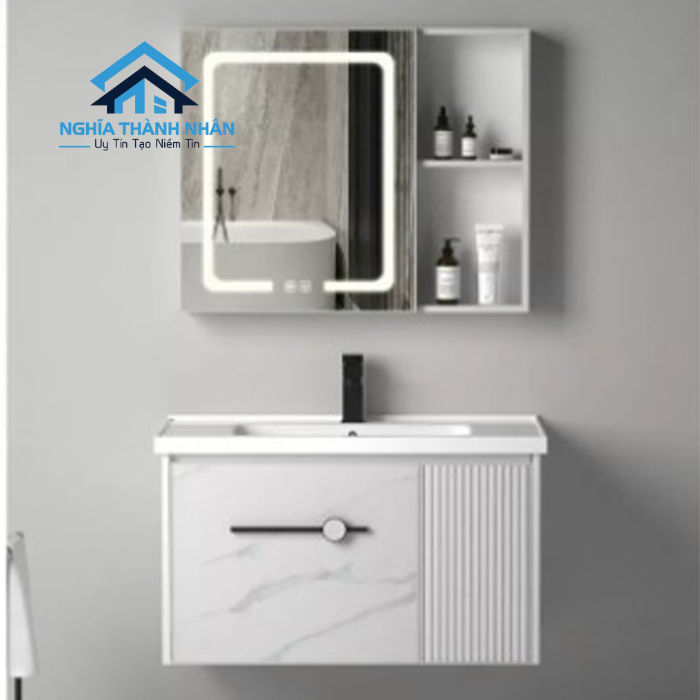 Tủ Lavabo PVC Thiết Kế Sang Trọng 1